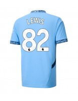 Manchester City Rico Lewis #82 Hjemmedrakt 2024-25 Korte ermer